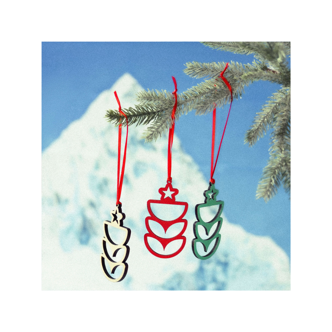 colorful tinker christmas ornaments